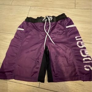 Purple 2pood CrossFit shorts